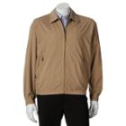 Men's Towne By London Fog Microfiber Golf Jacket, Size: Xxl, Beige Oth