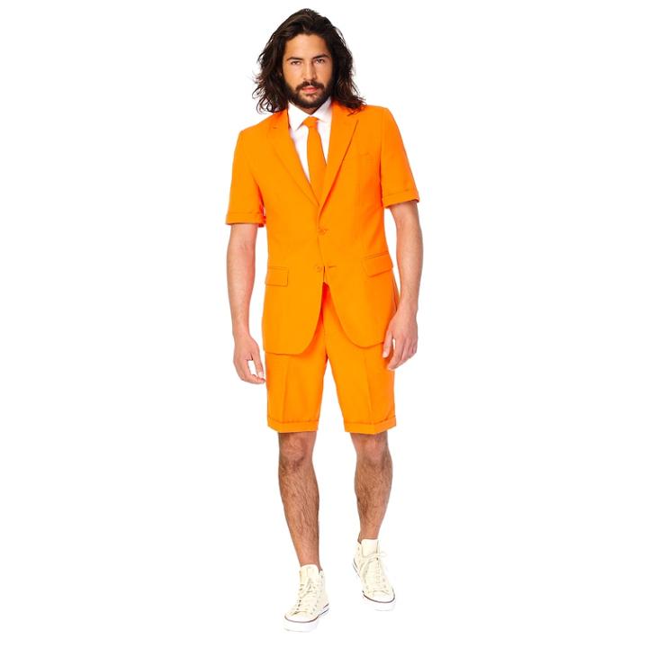 Men's Opposuits Slim-fit The Orange Summer Suit & Tie Set, Size: 42 - Regular