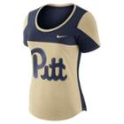 Women's Nike Pitt Panthers Enzyme-washed Colorblock Tee, Size: Large, Multicolor