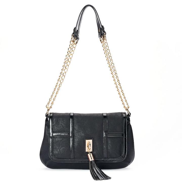 Mellow World Carrie Tassel Crossbody Bag, Women's, Black