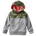 Boys 4-7 Oshkosh B'gosh&reg; Camo-block Hoodie, Boy's, Size: 4, Light Grey