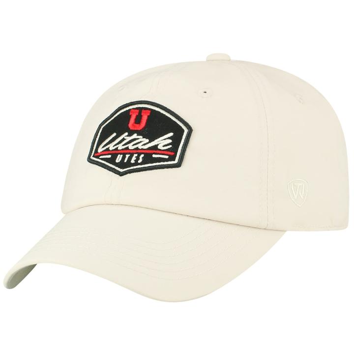 Adult Top Of The World Utah Utes Onward Cap, Men's, Lt Beige