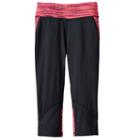 Tek Gear, Girls 4-6x &reg; Mesh Performance Capri Leggings, Girl's, Size: 4, Brt Pink