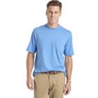 Men's Izod Classic-fit Mock-layer Stretch Crewneck Tee, Size: Large, Blue Other