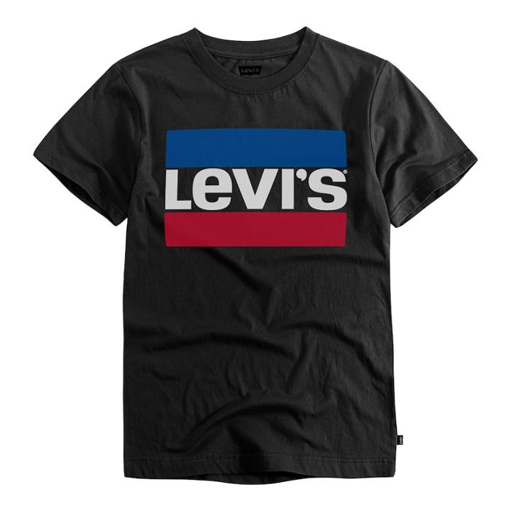 Boys 8-20 Levi's Logo Tee, Size: Small, Black