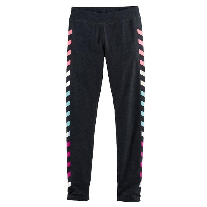 Girls 7-16 & Plus Size So&reg; Yoga Leggings, Size: 14 1/2, Pink