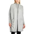 Women's Chaps Cotton-blend Cardigan, Size: Xs, Grey