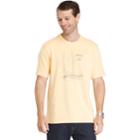 Men's Izod Saltwater Classic-fit Graphic Tee, Size: Medium, Med Yellow