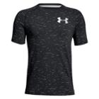 Boys 8-20 Under Armour Charged Cotton Tee, Size: Small, Black