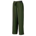 Women's Double Click Wide-leg Pants, Size: Small, Green Oth
