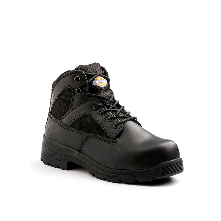 Dickies Buffer Men's Steel-toe Boots, Size: Medium (11), Black