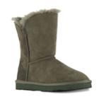 Lamo Liberty Women's Short Winter Boots, Size: 10, Dark Green