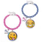 Girls 5-16 Emoji Bff Best Friends Bracelet Set, Girl's, Multicolor