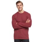 Big & Tall Croft & Barrow&reg; Classic-fit Crewneck Tee, Men's, Size: Xl Tall, Dark Red