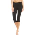 Women's Marika High-waisted Capri Leggings, Size: Xl, Black