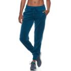 Women's Tek Gear&reg; Velour Jogger Pants, Size: Xxl, Turquoise/blue (turq/aqua)
