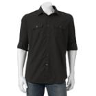 Big & Tall Apt. 9 Modern-fit Roll-tab Button-down Shirt, Men's, Size: L Tall, Oxford