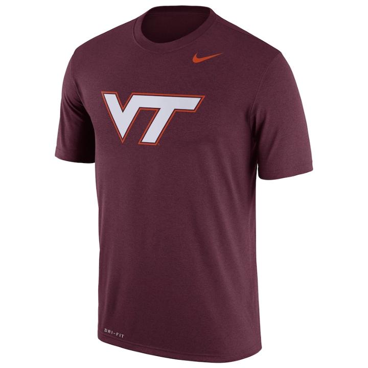 Men's Nike Virginia Tech Hokies Logo Legend Tee, Size: Small, Multicolor