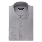 Men's Van Heusen Slim-fit Patterned Dress Shirt, Size: 18-34/35, Grey Other