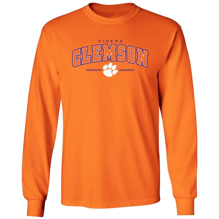 Men's Clemson Tigers Slab Tee, Size: Xl, Orange