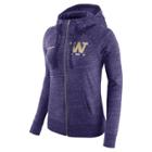 Women's Nike Washington Huskies Gym Vintage Hoodie, Size: Xxl, Purple