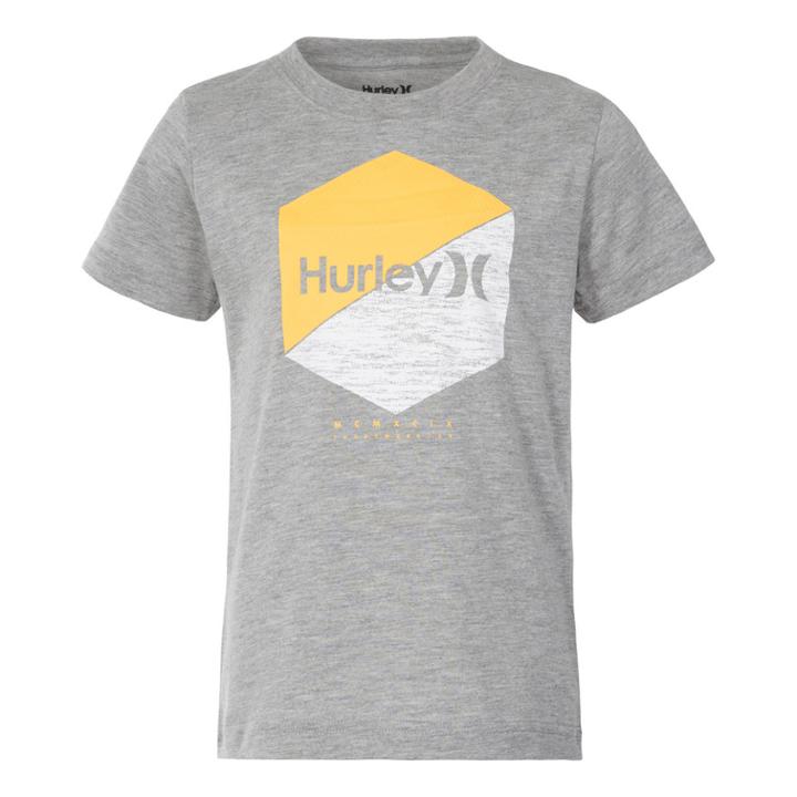 Boys 4-7 Hurley Logo Graphic Tee, Size: 5, Grey