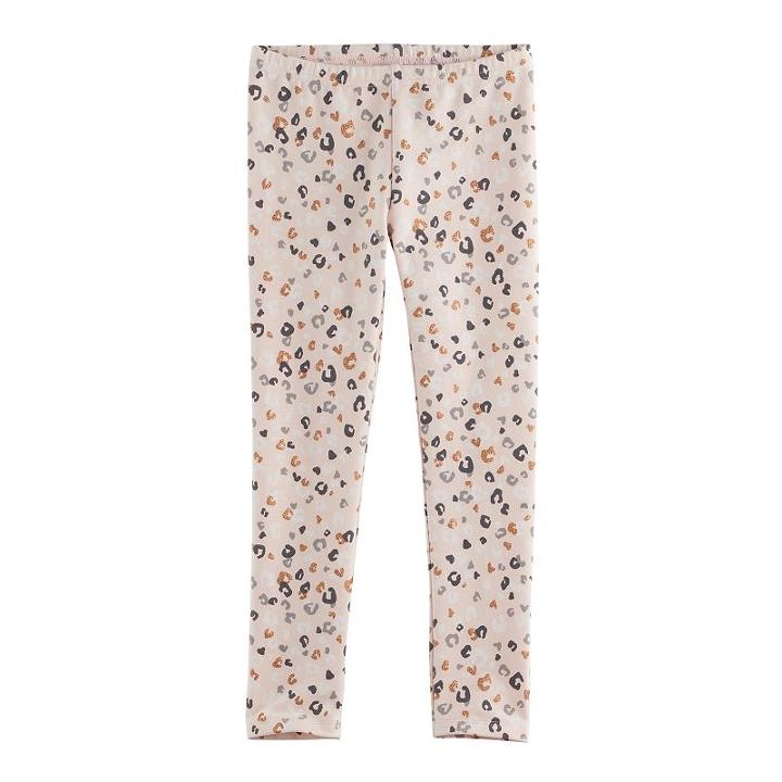 Girls 4-12 Jumping Beans&reg; Fleece-lined Leggings, Size: 4, Brt Pink