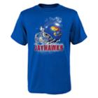 Boys 8-20 Kansas Jayhawks Helmet Tee, Size: L(14/16), Blue