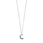 Lc Lauren Conrad Initial Necklace, Women's, Blue