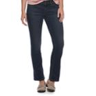 Petite Sonoma Goods For Life&trade; Slim Bootcut Jeans, Women's, Size: 16p-short, Blue (navy)