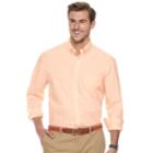 Big & Tall Izod Regular-fit Stretch End-on-end Button-down Shirt, Men's, Size: 2xb, Yellow