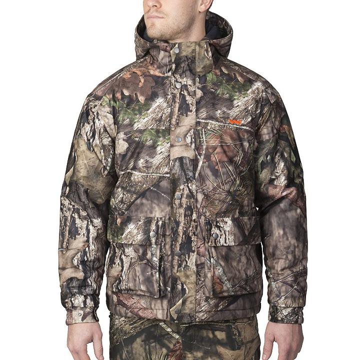 Men's Walls Camo Hunt Power Buy Hooded Insulated Anorak Jacket, Size: Medium, Ovrfl Oth