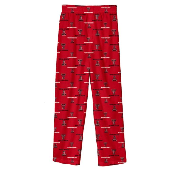 Boys 8-20 Texas Tech Red Raiders Team Logo Lounge Pants, Size: L 14-16