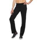 Women's Tek Gear&reg; Fleece Mid-rise Sweatpants, Size: Xl, Black
