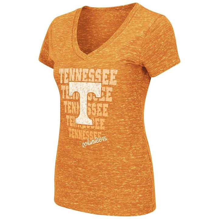 Women's Tennessee Volunteers Delorean Tee, Size: Large, Orange