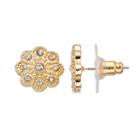 Lc Lauren Conrad Ornate Flower Stud Earrings, Women's, Multicolor