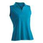 Nancy Lopez Luster Sleeveless Golf Polo - Women's, Size: Xl, Blue