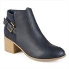 Journee Collection Teegan Women's Ankle Boots, Girl's, Size: 11, Blue (navy)