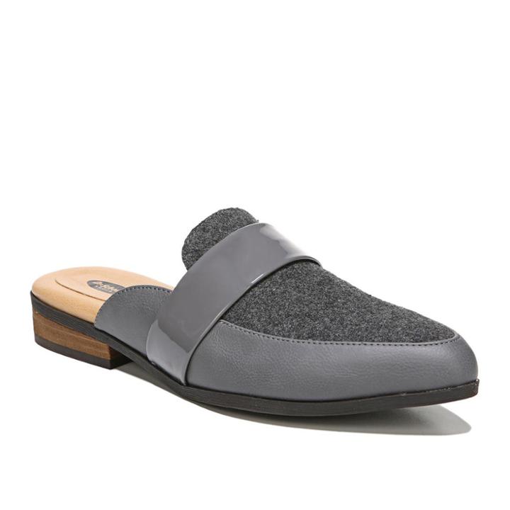 Dr. Scholl's Exact Women's Mules, Size: Medium (8.5), Grey