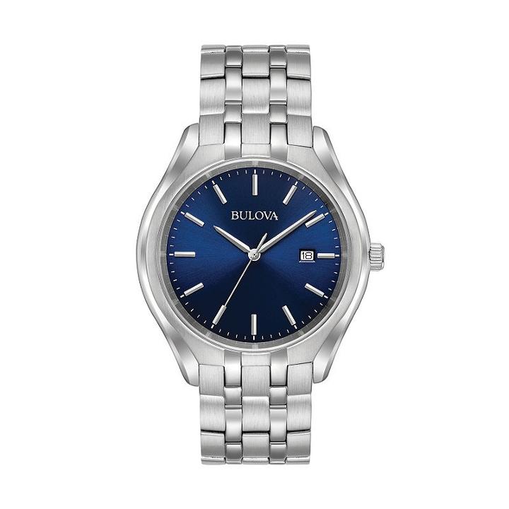 Bulova Men's Stainless Steel Watch - 96b268, Size: Large, Grey