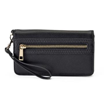 Apt. 9&reg; Margo Wristlet, Women's, Black