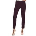 Juniors' Candie's&reg; Midrise Pull-on Skinny Pants, Teens, Size: Large, Purple