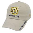 Adult Top Of The World Marquette Golden Eagles Undefeated Adjustable Cap, Dark Beige