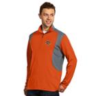 Men's Antigua Houston Dynamo Delta 1/4-zip Pullover, Size: Large, Brt Orange