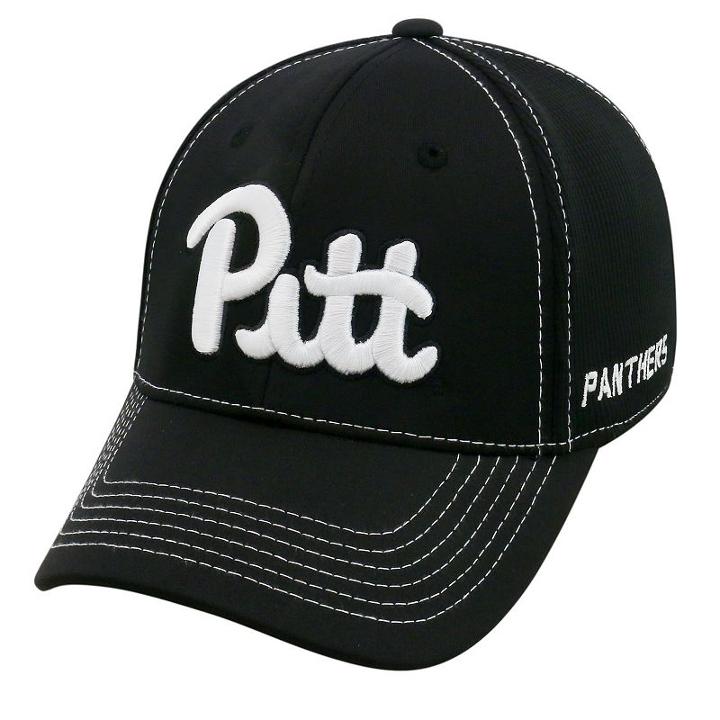 Adult Top Of The World Pitt Panthers Dynamic Performance One-fit Cap, Men's, Black