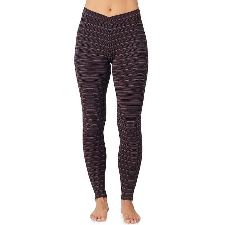 Women's Cuddl Duds Softwear Leggings, Size: Xs, Oxford