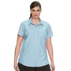 Plus Size Columbia Amberley Omni-shade Shirt, Women's, Size: 3xl, Ovrfl Oth