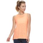 Women's Tek Gear&reg; Step Hem Tank, Size: Small, Brt Orange