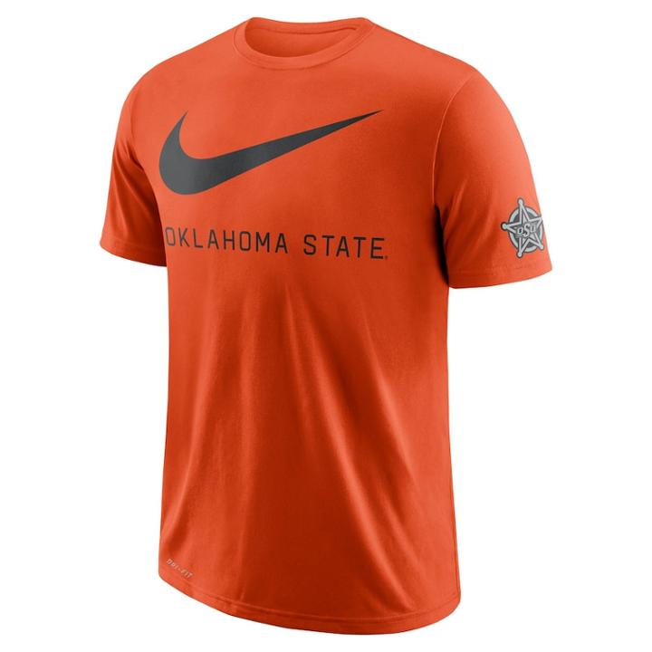 Men's Nike Oklahoma State Cowboys Dna Tee, Size: Xxl, Orange