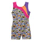 Jacques Moret Powerful Hearts Dance Biketard - Girls 4-10, Size: Large, Pink